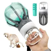 Pooper Scooper for Dogs, 【No Warm Poo in Hand】 Portable 2 in 1 Dog Waste Pick...
