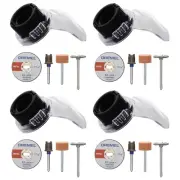 Dremel A550 2615A550AB Rotary Tool Shield Attachment Kit (4-Pack)