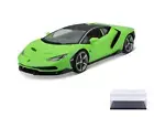 DIECAST CAR W/DISPLAY CASE LAMBORGHINI CENTENARIO GREEN MAISTO 31386GN 1/18