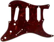 FENDER 50'S VINTAGE STRAT TORTOISE SHELL 4-PLY PICKGUARD 8-HOLE STRATOCASTER