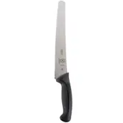 Mercer Culinary Millennia 10" Wide Bread Knife with Black Handle