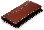 [COI] Brown Cheque Book Holder/Expanding Files Folder Documents/Office Stationary Items