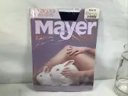 NWT Vintage Mayer control, top day, sheer leg, bunny, soft medium Navy Color
