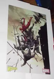 Daredevil Poster #11 vs Ninjas Frank Quitely
