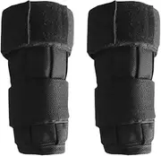 2 Packs Max Loading 5/10kg Adjustable Wrist Weighted Ox Ankle Weighted Exercise Weight Loading Wraps Strength Training (EMP)