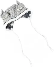 [Healeved] Newborn Hat Cover Knitted Wool Bonnet Beanie Hat Beanies Warm Hats Newborn Has Newborn Outfit Has Winter Cozy Party Costume Animal Costume Hat Yarn