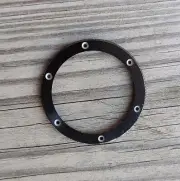 Ceramic Black Brushed Bezel Insert For Hublot Big Bang Classic Fusion 44-45mm