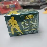 1991 Score Rookie and Traded Hockey 110 card set