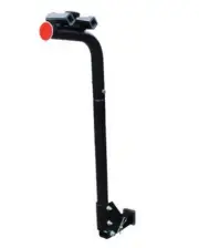 Husky Towing 81146 2" Receiver Mount Holds 2 Bikes Swing Away Frame Clamp Witho