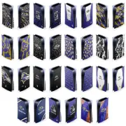 OFFICIAL NFL BALTIMORE RAVENS VINYL SKIN DECAL FOR SONY PS5 DISC EDITION CONSOLE