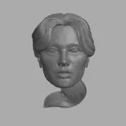 Lucy MacLean Fallout v1 custom head for 1:12 1:18 1:6 action figures