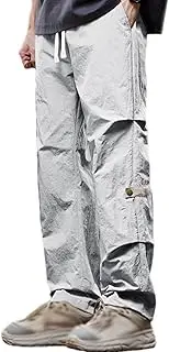 [lunhaifi] Lightweight, Breathable & Quick-Drying Men's Pants, Men's and Women's Hiking Sports Cargo Pants for Outdoor
