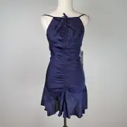 NEW Alice McCall Womens Mini Dress Size 4 Blue Moon Formal Event Occasion