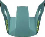Fly Racing Rayce Helmet Visor Matte Blue Stone/Hi-Vis Xl-2X