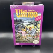 NES Nintendo Game ULTIMA: EXODUS New / Sealed