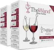 PureWine Wine Wands Purifier, 48 Wine Filters Remover Histamines Sulfite - Ma...