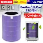 1-6X Filter Carbon Activated for Xiaomi Air Purifier 2S 3H Generation Cleaner
