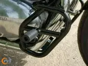 Royal Enfield Engine Guard with Slider For Continental GT650 Interceptor 650