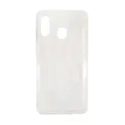 Phone Cover - Grip TPU Clear (Suits Galaxy A20) - White