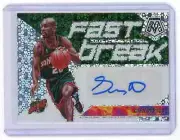 2019-20 Panini Mosaic GARY PAYTON Fast Break Prizm Auto SEATTLE SONICS