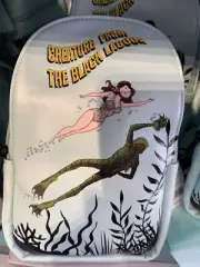 2024 Universal Creature From The Black Lagoon 70th Mini Backpack Bag New