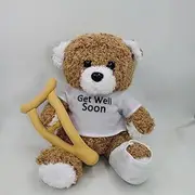 Get Well Soon Teddy Bear - Plush Teddy Bear for Kids/Men/Women, Get Well Soon Animal Gift