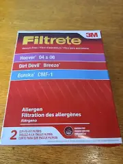 Filtrete 3M Eureka CMF-1 Hoover Final Filter 04 & 06 Dirt Devil Breeze Canister