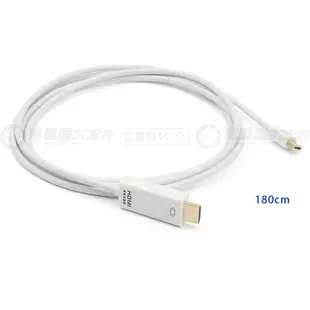 minidisplay to 轉 HDMI 高畫質影音轉接線 mini DP mac 4K 連接線 (6.8折)