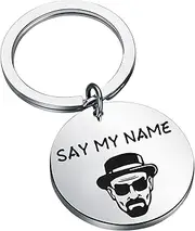 [BLEOUK] Crime TV Inspired Keychain Breaking Gift Bad Gift TV Show Fans Gift