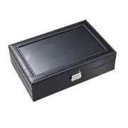 Watch Storage with Viewing Window 12 Watches | Watch Box | Watch Case Watch Case