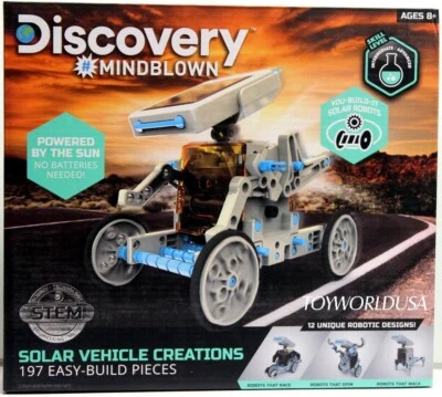 Discovery MindBlown Solar Vehicle Creations 197 Pieces