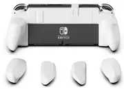 Skull & Co. Ergonomic Grip for Switch OLED and Regular Model - White