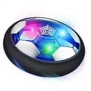 Hover Soccer Ball, Rechargeable Air Power Floating Football Soccer with LED Light, Indoor Outdoor Sport Ball 18CM