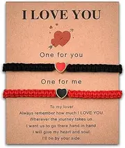 [Xolixorium] couple bracelet – Matching Bracelets for Couples, Boyfriend & Girlfriend, Christmas, Birthday or Special Occasions