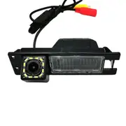 Car HD 12LED Rear View Backup Camera Reverse Camera for Opel H J Corsa Meriva Zafira black