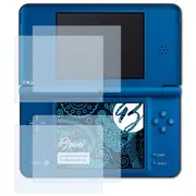 Bruni 2x protective film compatible with Nintendo DSi XL film clear