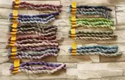 29x Gumnut Yarns AZTECS 8m 100% Pure Silk Australia