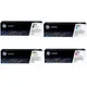 HP CF400X +CF401A+CF402A+CF403A原廠盒裝4色 適用:M252dw/M277dw