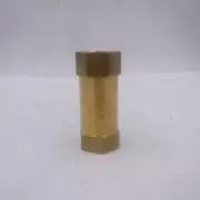 3/4" FNPT Brass In-Line Spring Check Valve Compressor