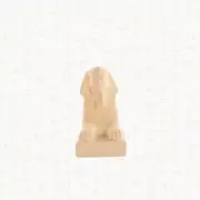 Rare Antique Ancient Egyptian The Sphinx - Statue Authenticity Certificate