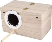 Bird Breeding House Comfortable Bird Bird House, Wooden Bird House, Bird Breeding Box, Outdoor Bird House Warm Bird Cage Bird Supplies for Other Small Birds for Parrot