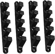 COLLBATH 4pcs Outdoor Folding Lounge Chair Adjuster Position Plastic Bracket for Camping Fishing and Garden Use Weather Resistant Design Secure Hook for Stable Connection