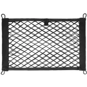 Trunk Cargo Net Storage Organizer Bag Hook Stretchable Nylon Mesh For Car Rear (for: Mitsubishi)