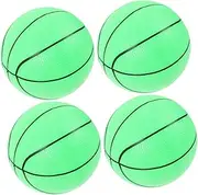 SUPVOX 1 Set Luminous Basketball Glow Dark Inflatable Ball with Pump for Outdoor Sports Entertainment Pool Fun