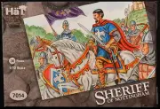 Airfix Sheriff of Nottingham - HO reissue in SILVER - HAT 7014 - mint in box