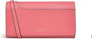[RALDEY] Radley Pockets 2.0 Leather Phone Cross Body Bag Purse Wallet in Coral Pink, Coral Pink, L