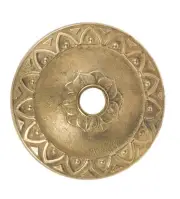 B&P Lamp 2 3/8 Inch Cast Brass Bobesche