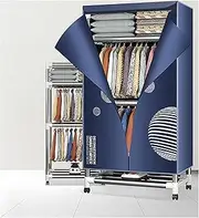 Zekroh Portable Clothes Dryer, Thickened Steel Pipe Maximum Load Capacity 100kg, 2300w Drying Machine For Laundry With Reduces Drying Time, Indoor Airer With Large Capacity For Apartments, Rvs (3)