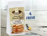 FOUR (4) MULVADI PANCAKE MIX ORIGINAL 8OZ (Made in Hawaii)
