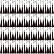 150 Pcs Bookmark Tassels for Crafts,Key Chain Tassels for Jewelry Black